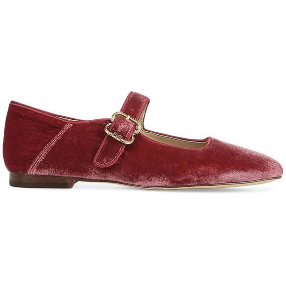 Sam Edelman Womens Michaela Orange Leather Square Toe Mary Janes Shoes NWT - Picture 2 of 3